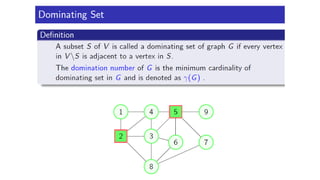 15 Notes_Domination in Graphs | Discrete Mathematics.pptx