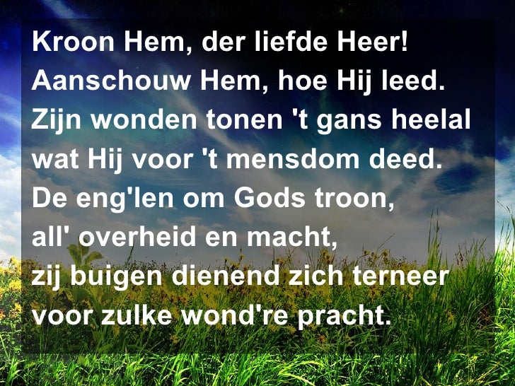 Zie ik maak alle dingen nieuw