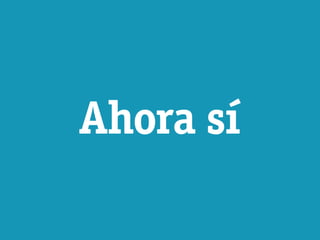 Ahora sí
 