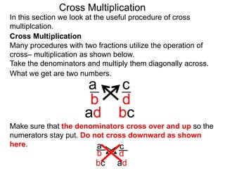 15 on cross multiplication | PPTX