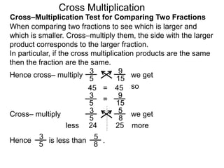 15 on cross multiplication | PPTX