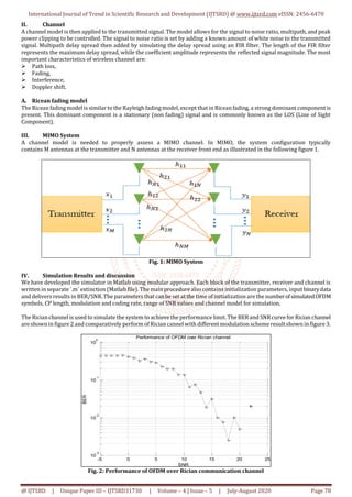 Performance Analysis of MIMO System on Different Modulation Scheme over ...