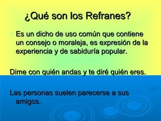 refranes | PPT