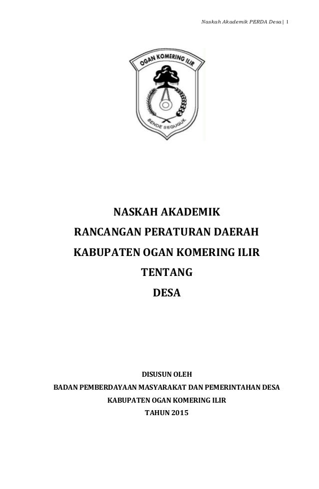15 revisi naskah akademik perda desa 02 juli 2015 dengan dprd