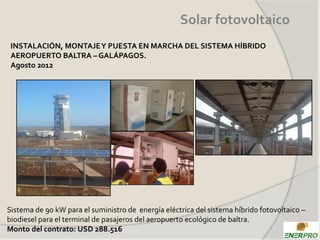 Lima | Jan-16 | Foro “Fuentes de energía sostenibles para la electrificación rural fuera de la red en América del Sur: retos y perspectivas”  [Español]