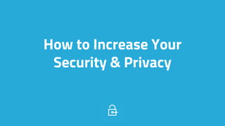 15 Security & Privacy Tips for Social Media Safety | PDF