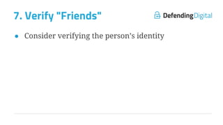 15 Security & Privacy Tips for Social Media Safety | PDF