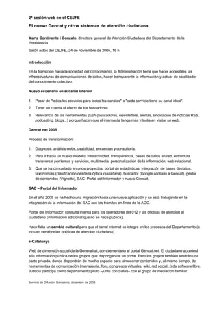 15 Sesiones web (2005 2009)