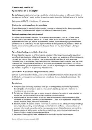 15 Sesiones web (2005 2009)