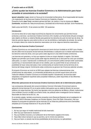 15 Sesiones web (2005 2009)