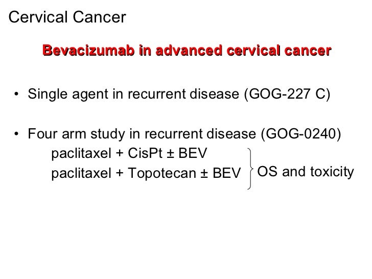 MCO 2011 - Slide 15 - C. Sessa - Cervical and endometrial MCO 2011 - Slide 15 - C. Sessa - Cervical and endometrial