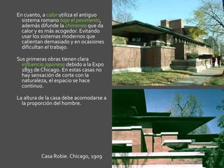 Arte Siglo XX: Arquitectura, Racionalismo y Organicismo Slide 37