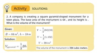 Square Pyramid Problem 15 Solving Problem Involving Square Pyramid.pptx