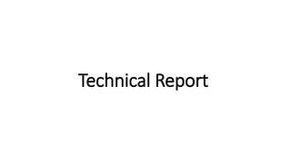 Technical Report
 