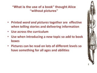 Words and pictures help to make more difficult texts accessible