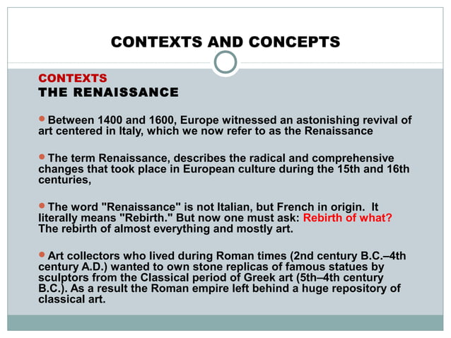 15 the early rennaissance | PPT
