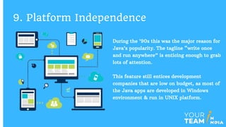 15 Top reasons to choose Java for Backend Development | PPT
