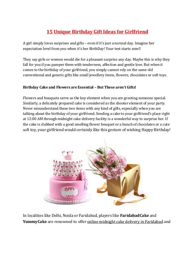 what to get your girlfriend for her birthday if you have no money