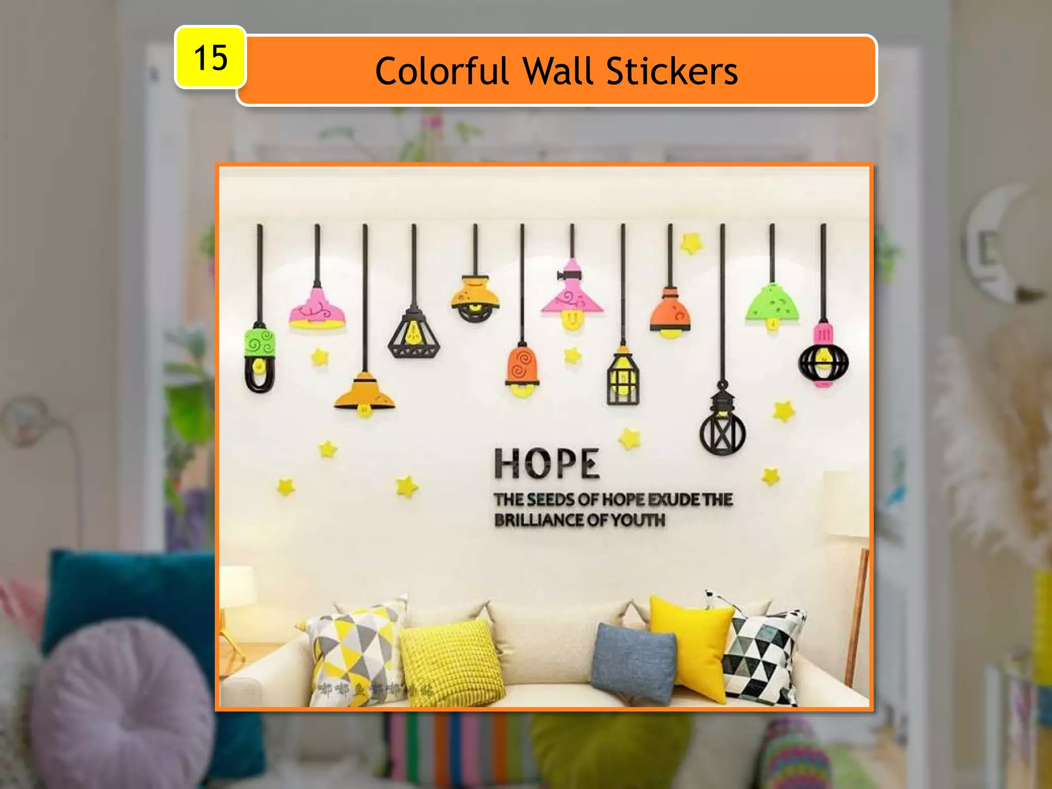 Colorful Wall Stickers15
 