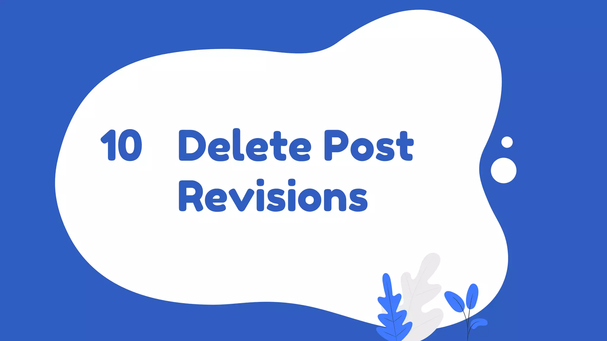 Delete Post
Revisions
10
 