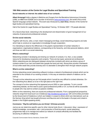 15 Web Sessions (2005 2009)