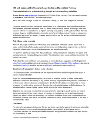 15 Web Sessions (2005 2009)