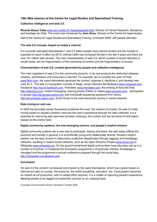 15 Web Sessions (2005 2009)