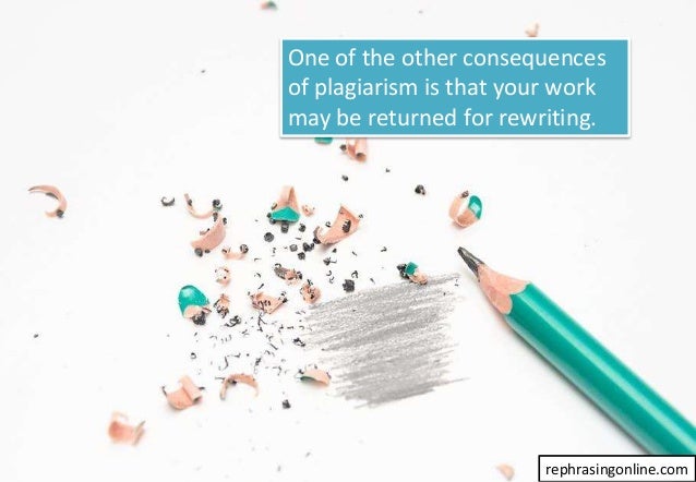 Causes and effects of plagiarism