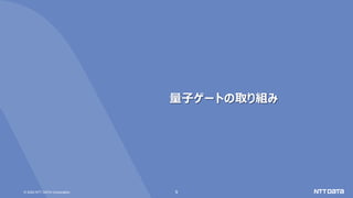 © 2020 NTT DATA Corporation
量子ゲートの取り組み
9
 