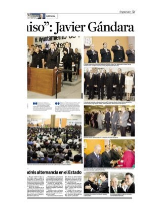 16-09-2009  "Asumo el Compromiso" Javier Gándara. 