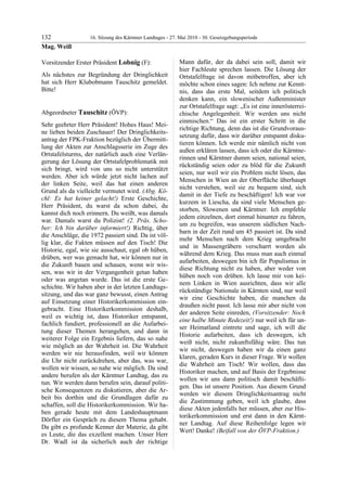 16. LTG-Sitzung am 27. Mai 2010