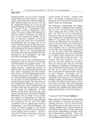 16. LTG-Sitzung am 27. Mai 2010