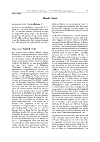 16. LTG-Sitzung am 27. Mai 2010