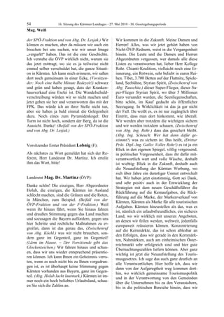 16. LTG-Sitzung am 27. Mai 2010