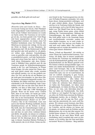 16. LTG-Sitzung am 27. Mai 2010