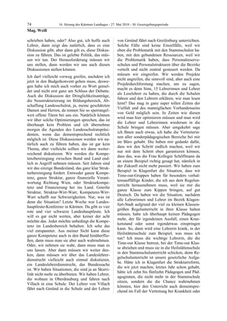 16. LTG-Sitzung am 27. Mai 2010