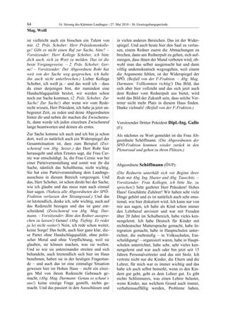 16. LTG-Sitzung am 27. Mai 2010