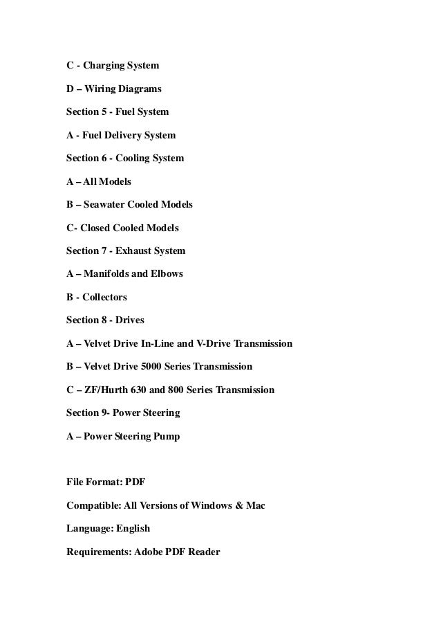 Hurth 630 Service Manual