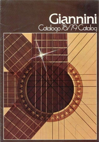 Catálogo Instrumentos Acústicos Giannini 78/79