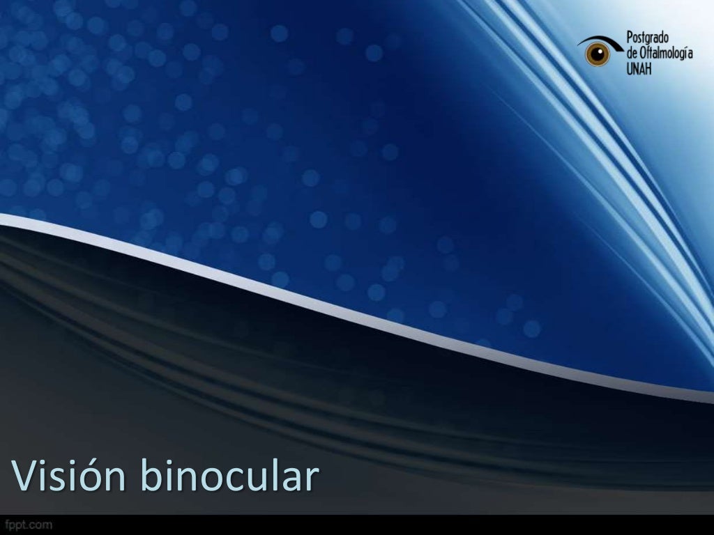 16. visión binocular