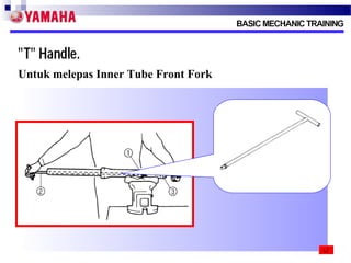 Untuk melepas Inner Tube Front Fork

 