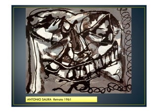ANTONIO SAURA Retrato 1961 
 