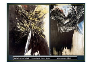 RAFAEL CANOGAR , La rueda M .Reina Sofia Mata-mata- 1960 
 