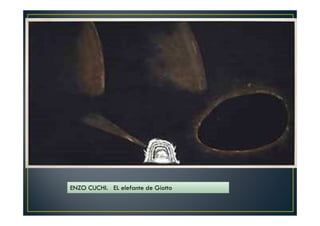 ENZO CUCHI. EL elefante de Giotto 
 