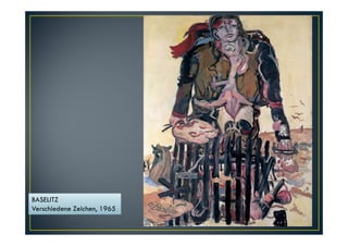 BASELITZ 
Verschiedene Zeichen, 1965 
 