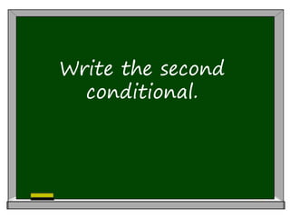 second conditional | PPTX