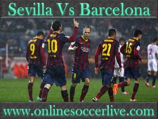 Barcelona vs Sevilla | PPT