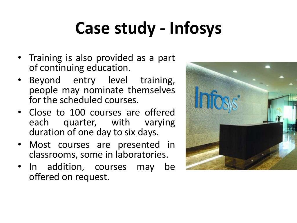 infosys case study answers