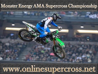 Supercross LIVE streaming in Anaheim