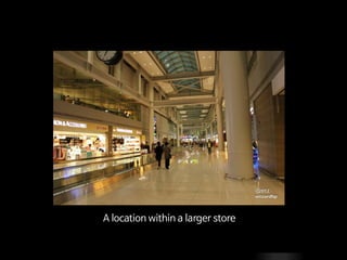 A location within a larger store
 